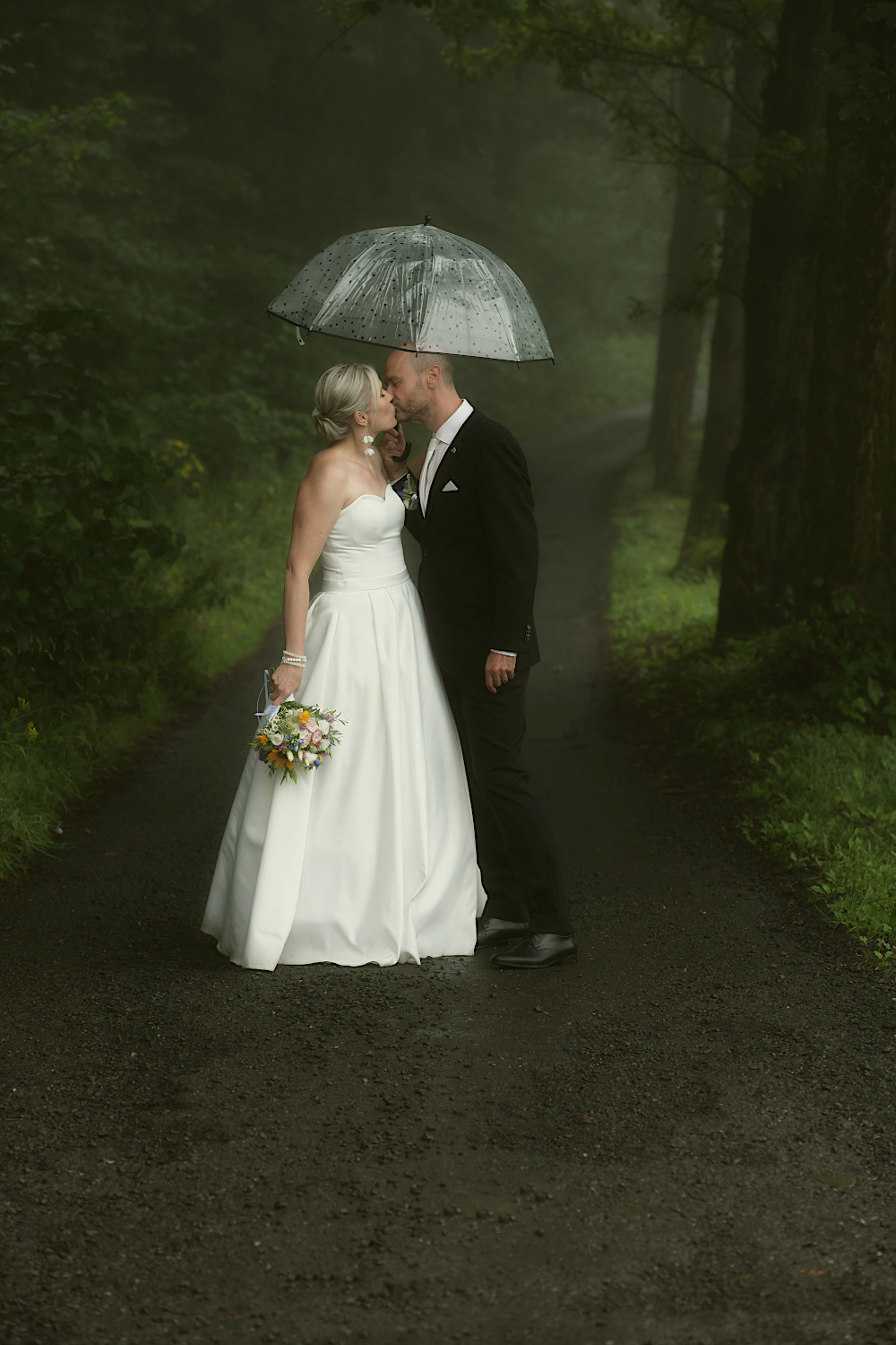 Jedna deštivá, ale krásná svatba