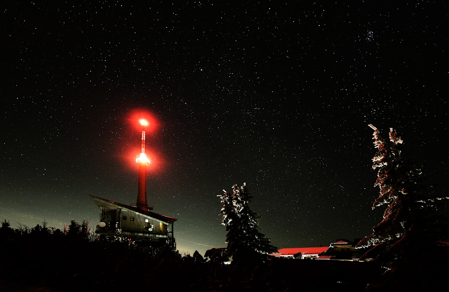 Noc na Lysé hoře, Beskydy