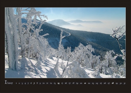 Kalendář Beskydy 2007